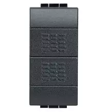 Doppio pulsante 10A BTicino Living International L4036