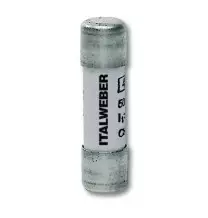 Fusibile in ceramica cilindrico CH10  misura 10,3X38 mm 25A ITALWEBER