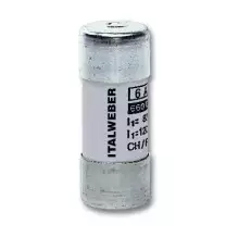 Fusibile in ceramica cilindrico CH22  misura 22x58 mm 63A ITALWEBER