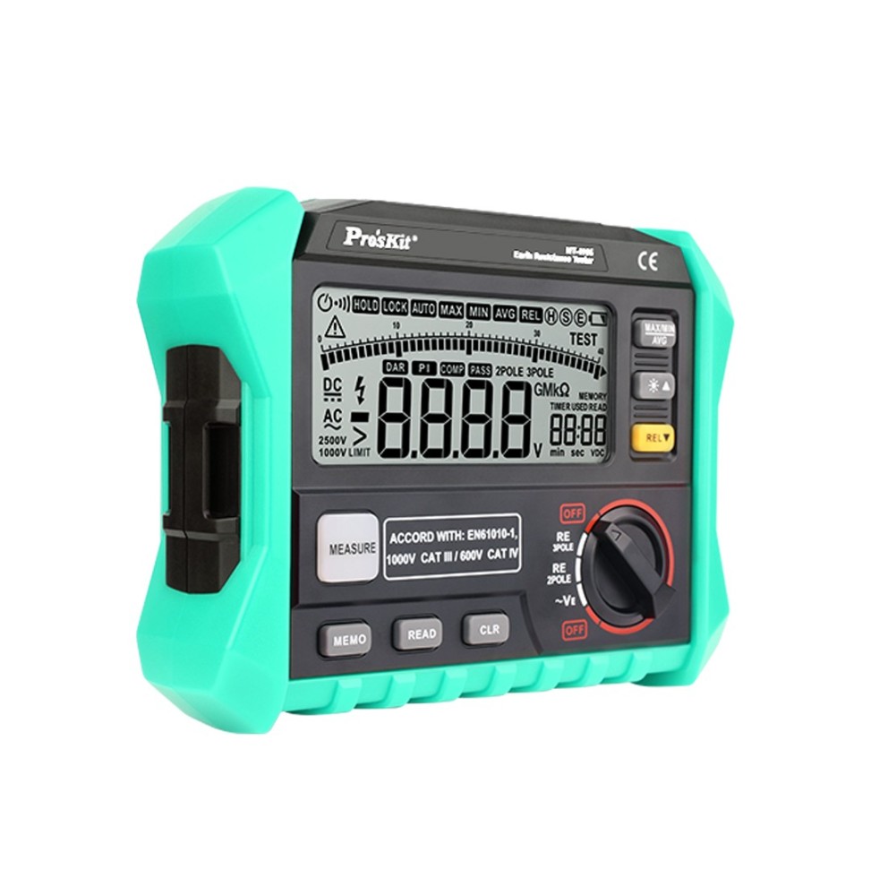 Tester digitale per la resistenza di terra MT-4105 GBC 49P01362