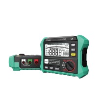 Tester digitale per la resistenza di terra MT-4105 GBC 49P01362 avanti e indietro