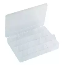 Box in plastica portaminuteria con 12 divisori 203-132H GBC 49P19050