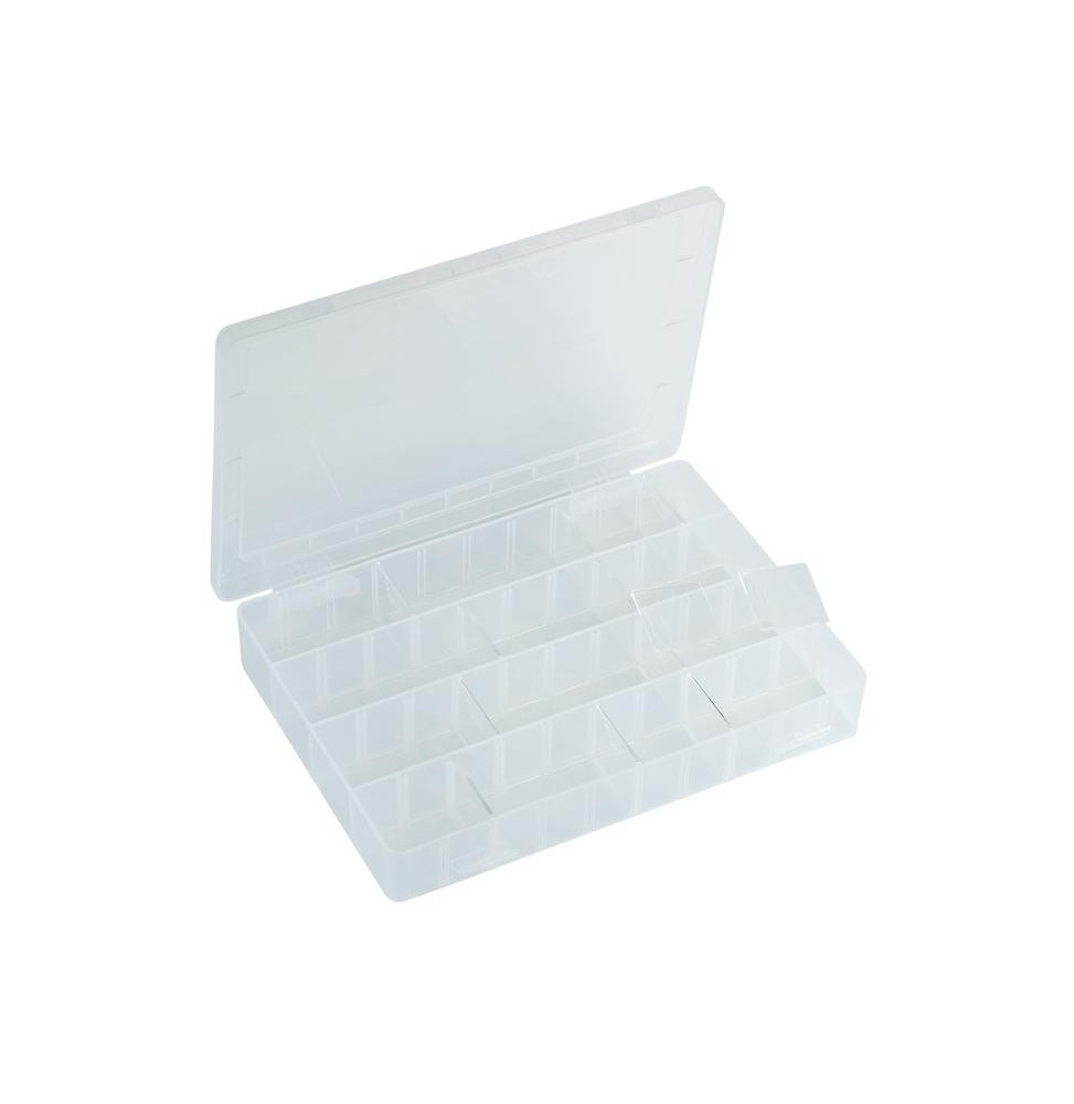 Box in plastica portaminuteria con 12 divisori 203-132H GBC 49P19050