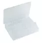 Box in plastica portaminuteria con 12 divisori 203-132H GBC 49P19050