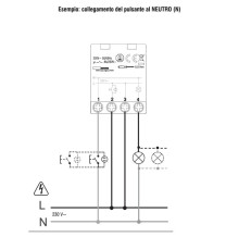 Rele' ad impulsi silenzioso interruttore Perry 1RI01230SHHH