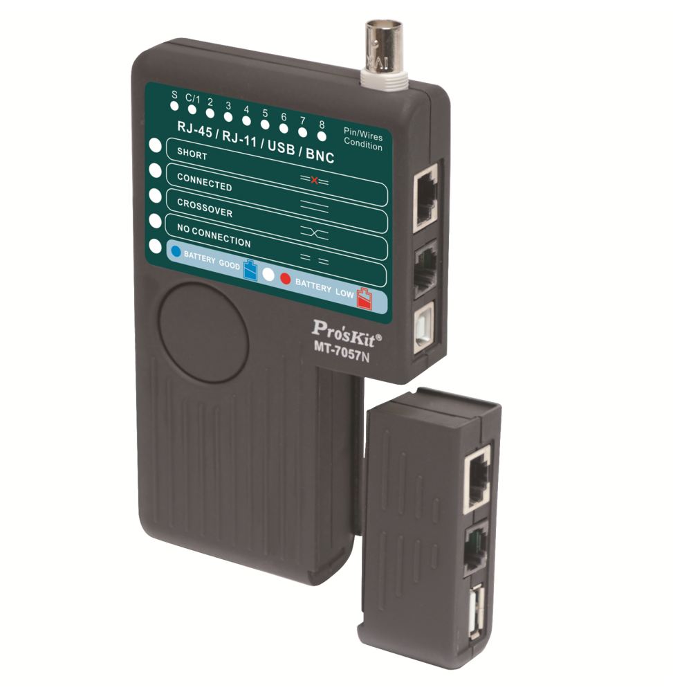 Tester Cavi di Rete Pro'sKit MT-7057N 4 in 1 LAN