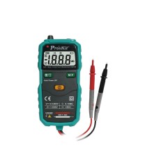 Multimetro Tascabile Autoranging Pro'sKit MT-1509 con NCV e Torcia