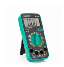 Multimetro Digitale Pro'sKit MT-1226 con Test hFE e Live Wire