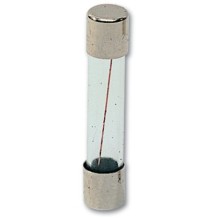 Fusibile in vetro cilindrico  misura 6,3x32 mm 1,6A ITALWEBER