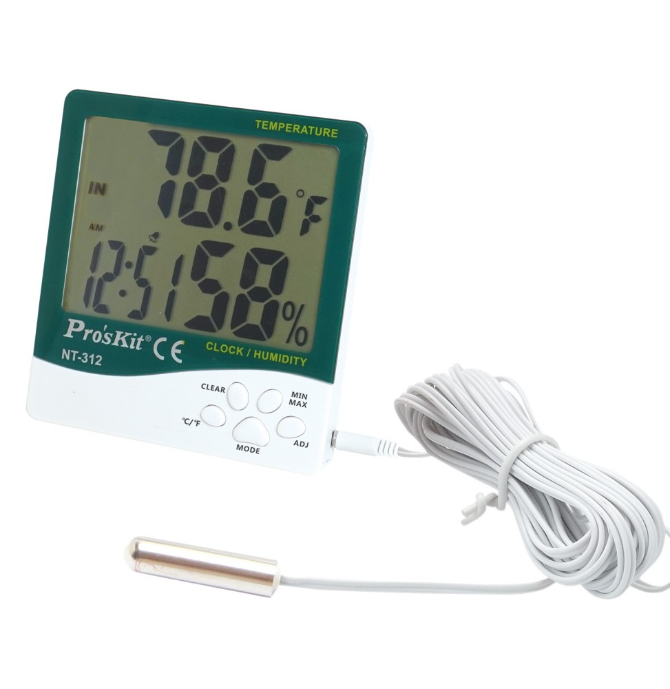 Misuratore di temperatura e Umidita' per esterno Pros'Kit NT-312