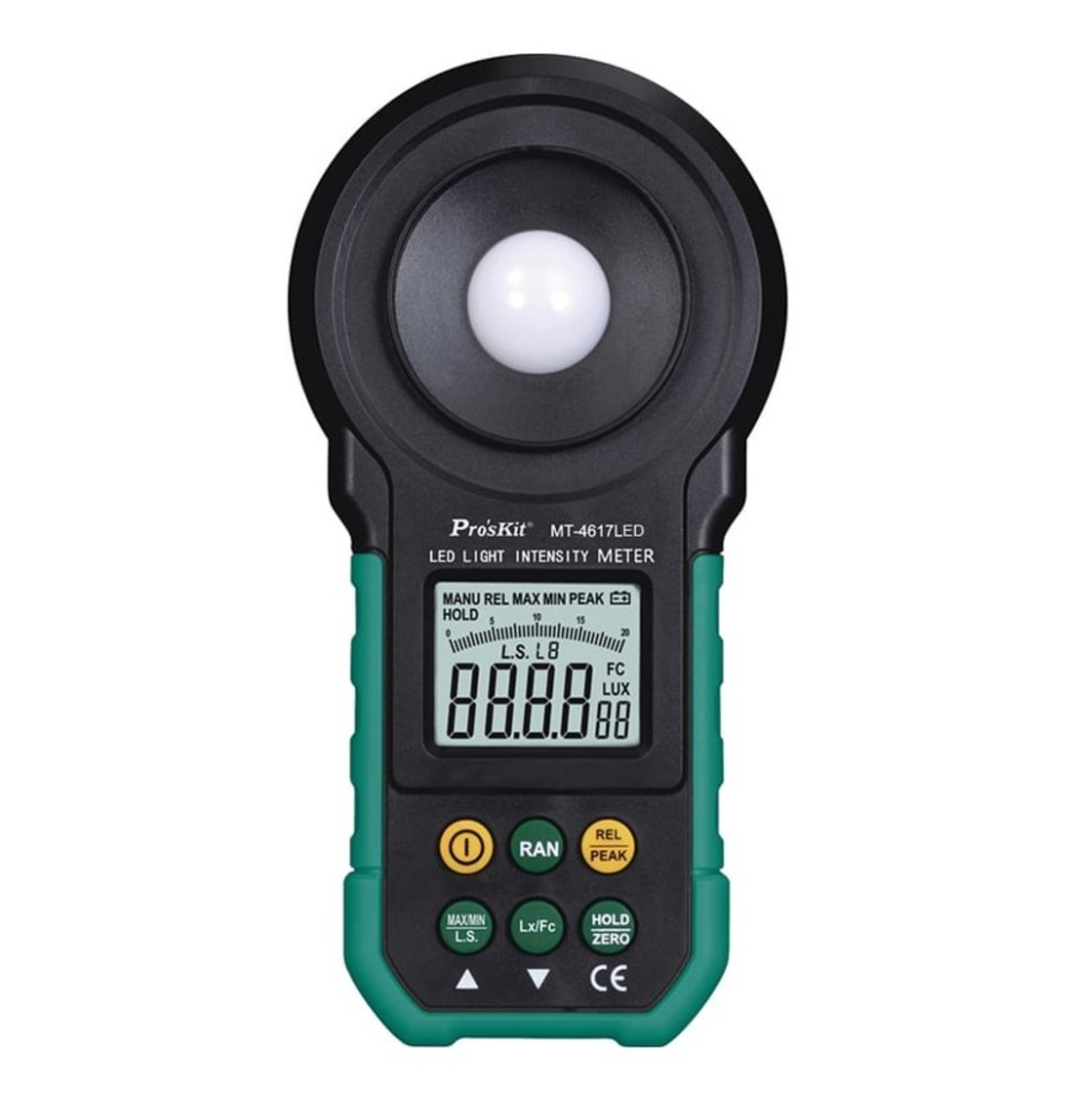 Luxmetro per LED Pro'sKit MT-4617LED