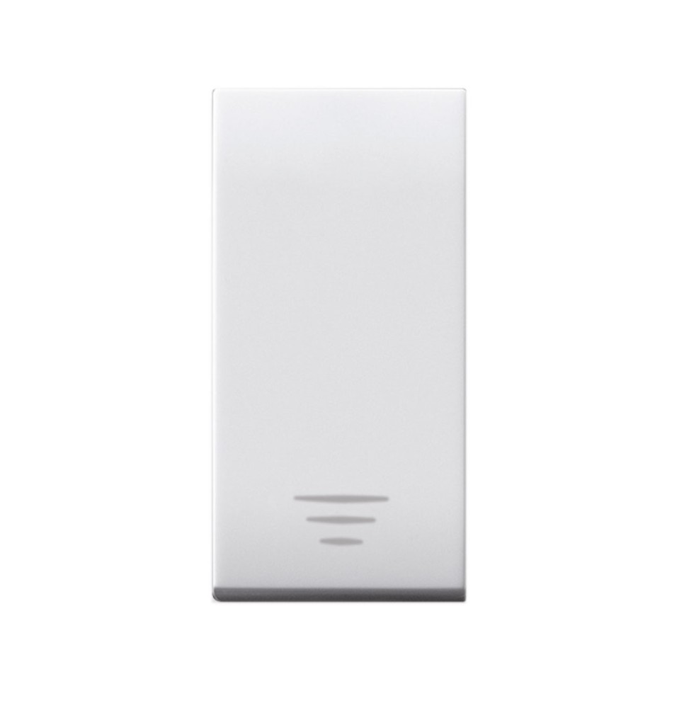 Pulsante unipolare illuminabile 10A Ave Domus 441005