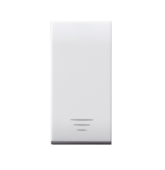 Pulsante unipolare illuminabile 10A Ave Domus 441005