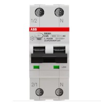 Differenziale Magnetotermico 25A 30mA Classe AC  6kA 1P+N ABB DS201C25AC30