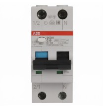 Differenziale Magnetotermico 10A 300mA Classe AC  6kA 1P+N ABB DS201C10AC300