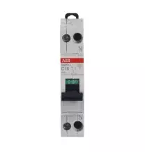 Interruttore Automatico Magnetotermico 1 Polo+N 16A 4,5kA ABB SN201LC16