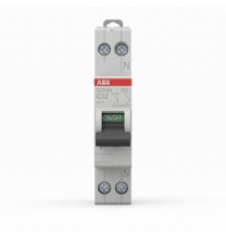Interruttore Automatico Magnetotermico 1 Polo+N 32A 4,5kA ABB SN201LC32