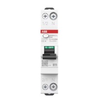Differenziale Magnetotermico 1P+N 6A C  Classe A 4.5kA ABB DS301CLC6A30