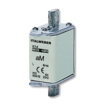Fusibile in ceramica  NH00 63A 500V AM Italweber 1603063
