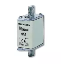 Fusibile in ceramica  NH00 63A 500V AM Italweber 1603063