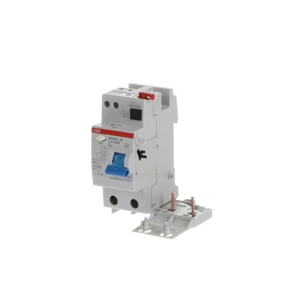 Blocco Differenziale 25A 2 Poli AC 30mA (0,03A) ABB B427911