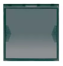 Pulsante portanome illuminabile due moduli Ave Life 442005TP2