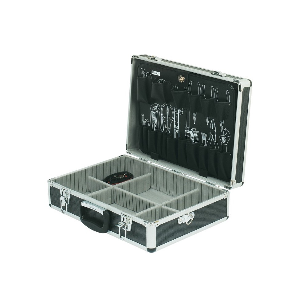 Valigia portattrezzi in alluminio 458 X 330 PRO'SKIT 8PK-750N