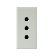 Presa Bivalente Ave Whitek 10A alveoli protetti  446006TS