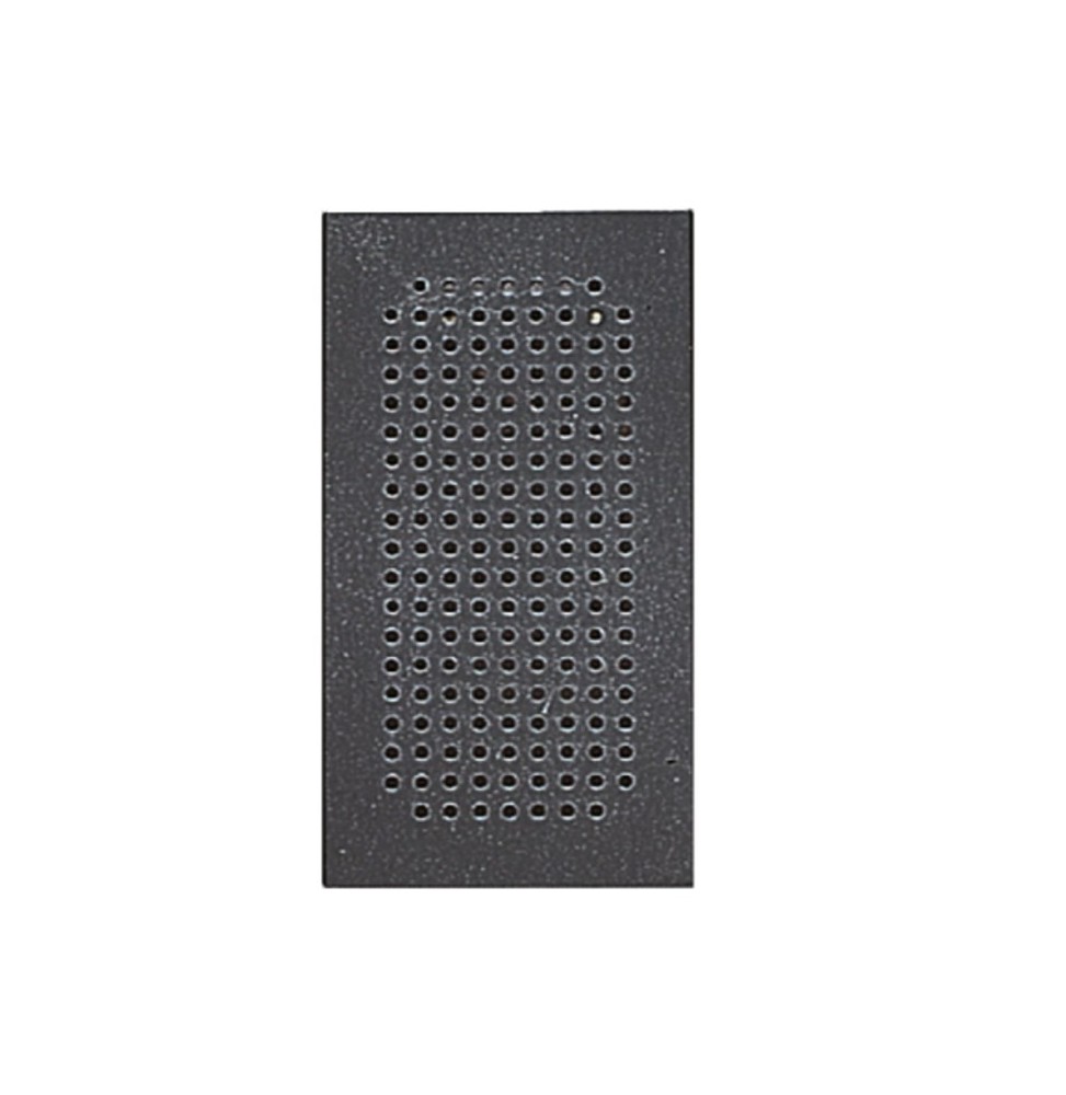 Suoneria Sistema 45 colore grigio Noir 230V finitura opaca Ave 45329