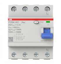 Interruttore Differenziale Puro 4 Poli Classe AC 63A 30mA ABB  F427814