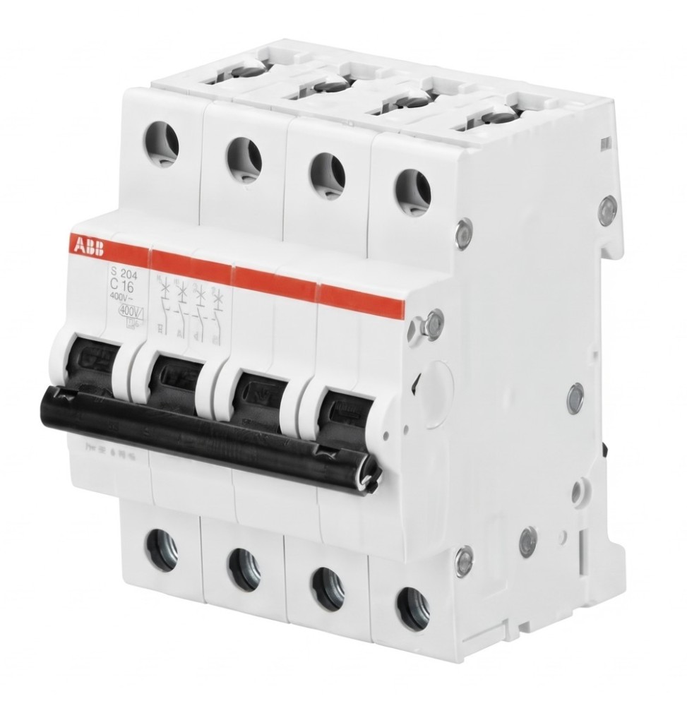 Interruttore Automatico Magnetotermico 20A 6kA 4 Poli ABB S529228
