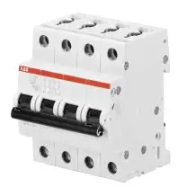 Interruttore Automatico Magnetotermico 63A 6kA 4 Poli ABB S551113