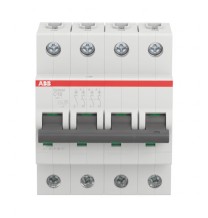Interruttore Automatico Magnetotermico 10A 4,5kA 4 Poli ABB S598644