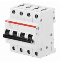 Interruttore Magnetotermico 25 Curva D 6 kA 4 Poli ABB S531290