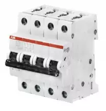 Interruttore Magnetotermico S204-D10 4 Poli 10A 6kA Curva D ABB S531207