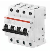 Interruttore Magnetotermico S204-D50 4 Poli 50A 6kA Curva D ABB S552097