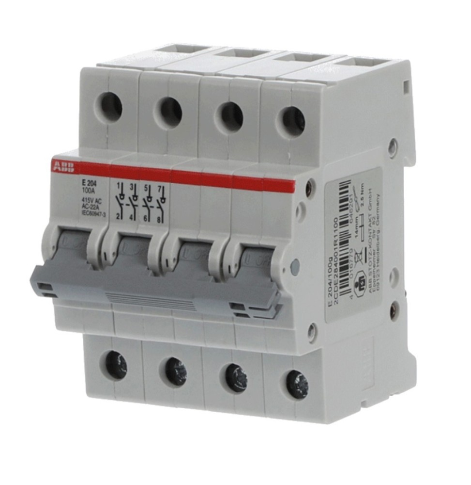 Sezionatore  4 poli 125A 25kA E204125G ABB M646314