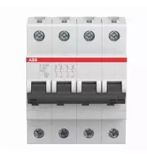 Interruttore Magnetotermico S204M-C63 4 Poli 63A 10kA Curva C  ABB S544047