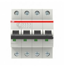 Interruttore Magnetotermico S204M-C 50 4 Poli 50A 10kA Curva C  ABB S544030