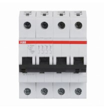 Interruttore Magnetotermico S204M-C40 4 Poli 40A 10kA Curva C  ABB S550796