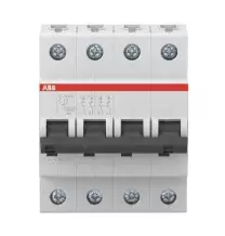 Interruttore Magnetotermico S204M-C16 4 Poli 16A 10kA Curva C  ABB S550758