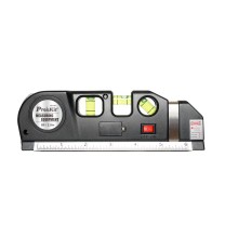 Livella Laser Multiuso 4 in 1 con Metro e Righello Pros'Kit PD-161-C