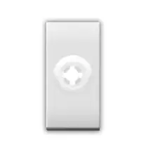 Tappo copriforo con Uscita centrale e serracavo Ave Domus 441008