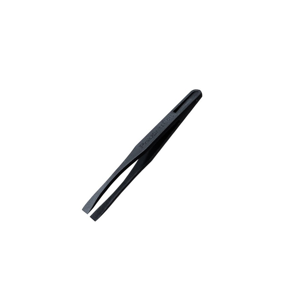 Pinzette antistatiche a punta fine in fibra di carbonio Pros'Kit TZ-101D