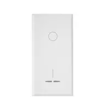Interruttore Bipolare illuminabile  16A Ave Whitek 446010