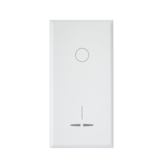 Interruttore Bipolare illuminabile  16A Ave Whitek 446010