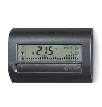 Finder Cronotermostato Settimanale Touch Basic Nero 1C.71 | Misterelettro
