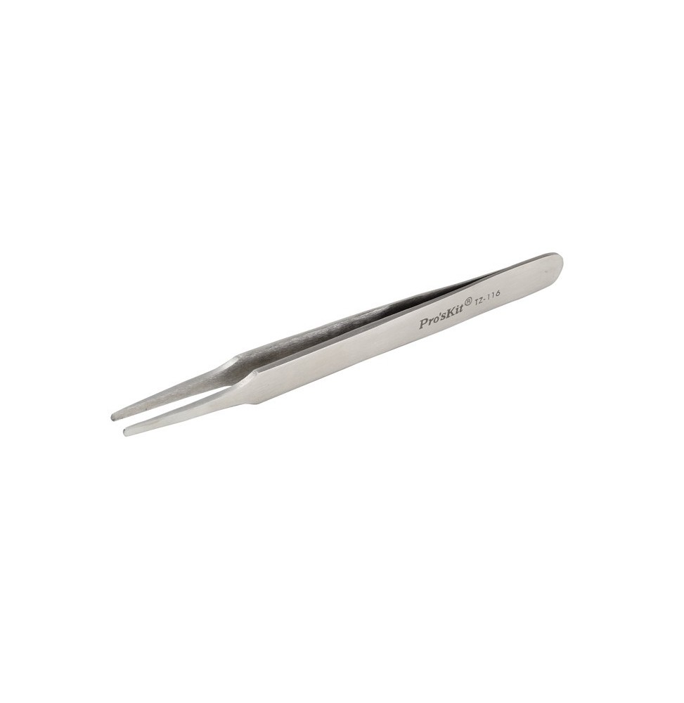 Pinzette di precisione in acciaio inossidabile Pro'sKit TZ-116