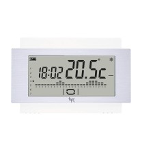 Cronotermostato Touch-Screen Settimanale CAME BPT TH500 Bianco a batterie da Parete