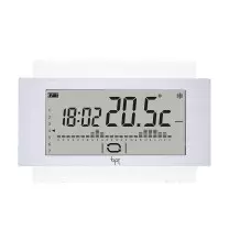 Cronotermostato Touch-Screen Settimanale CAME BPT TH500 Bianco a batterie da Parete